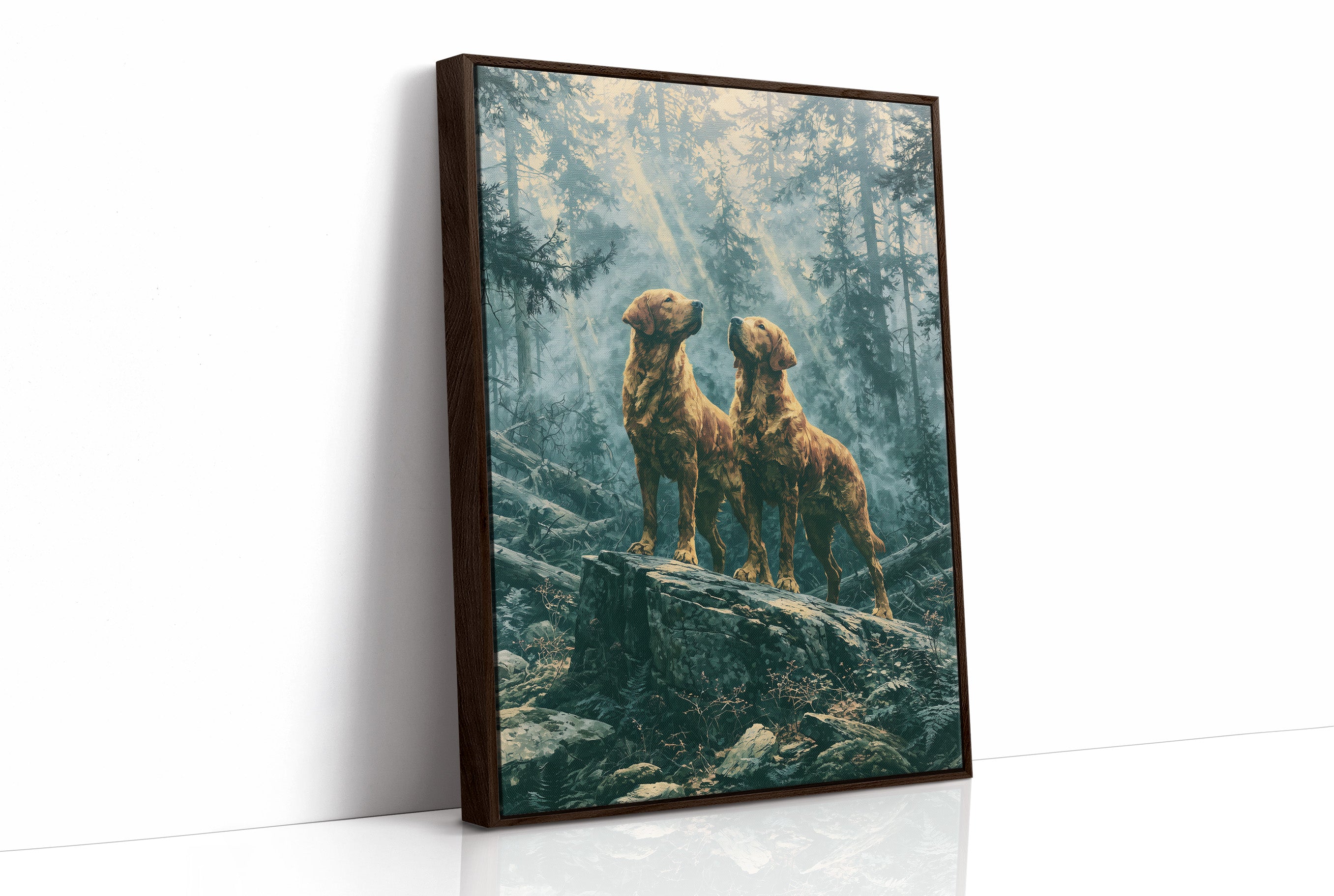 Retrievers in the Light Rays: Forest Sentinels