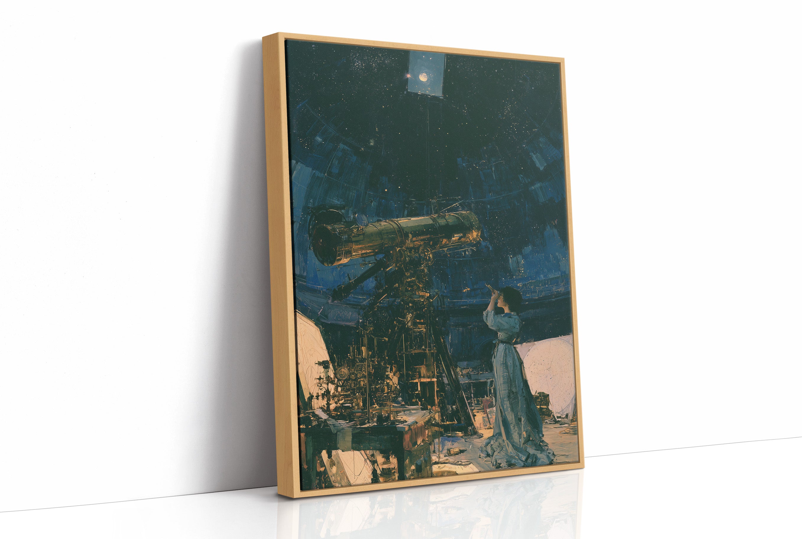 The Astronomer's Midnight Vigil