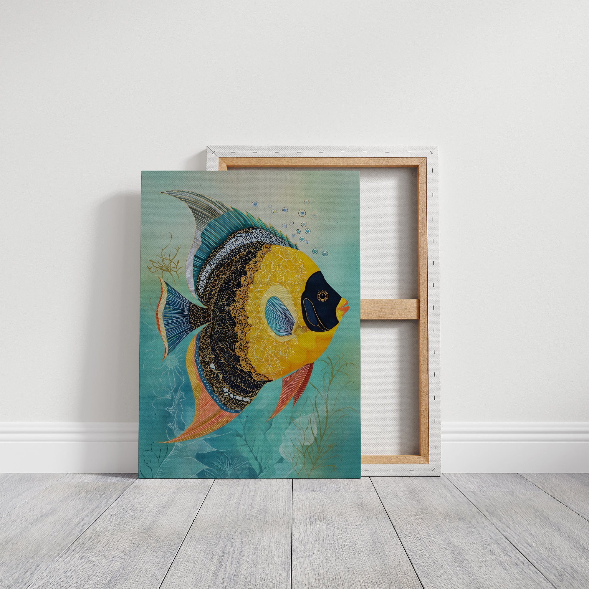 Golden Guardian of Aqua Depths