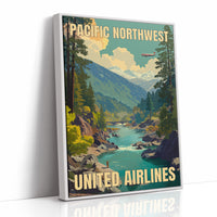When Silver Birds Crossed Mountain Rivers