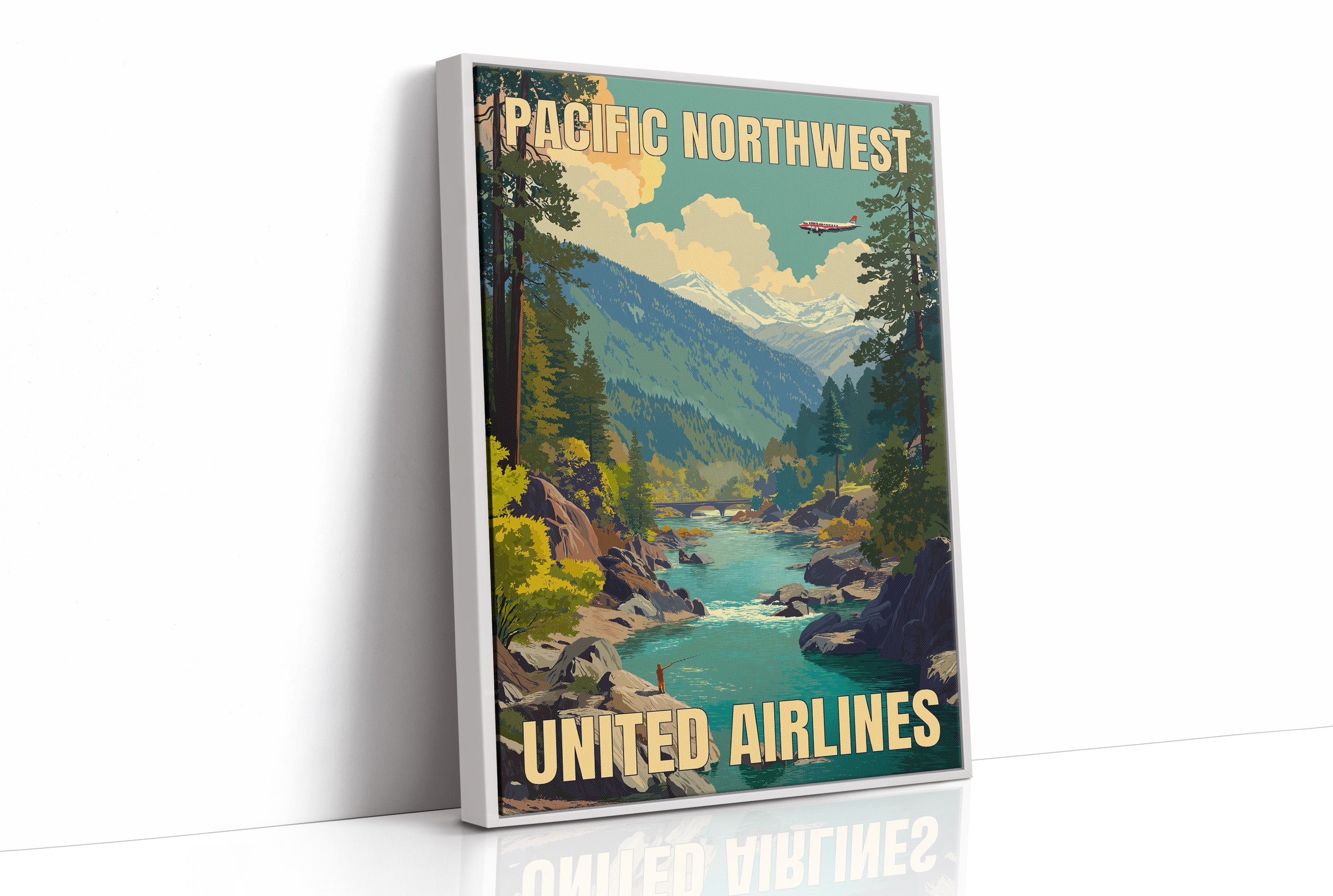 When Silver Birds Crossed Mountain Rivers