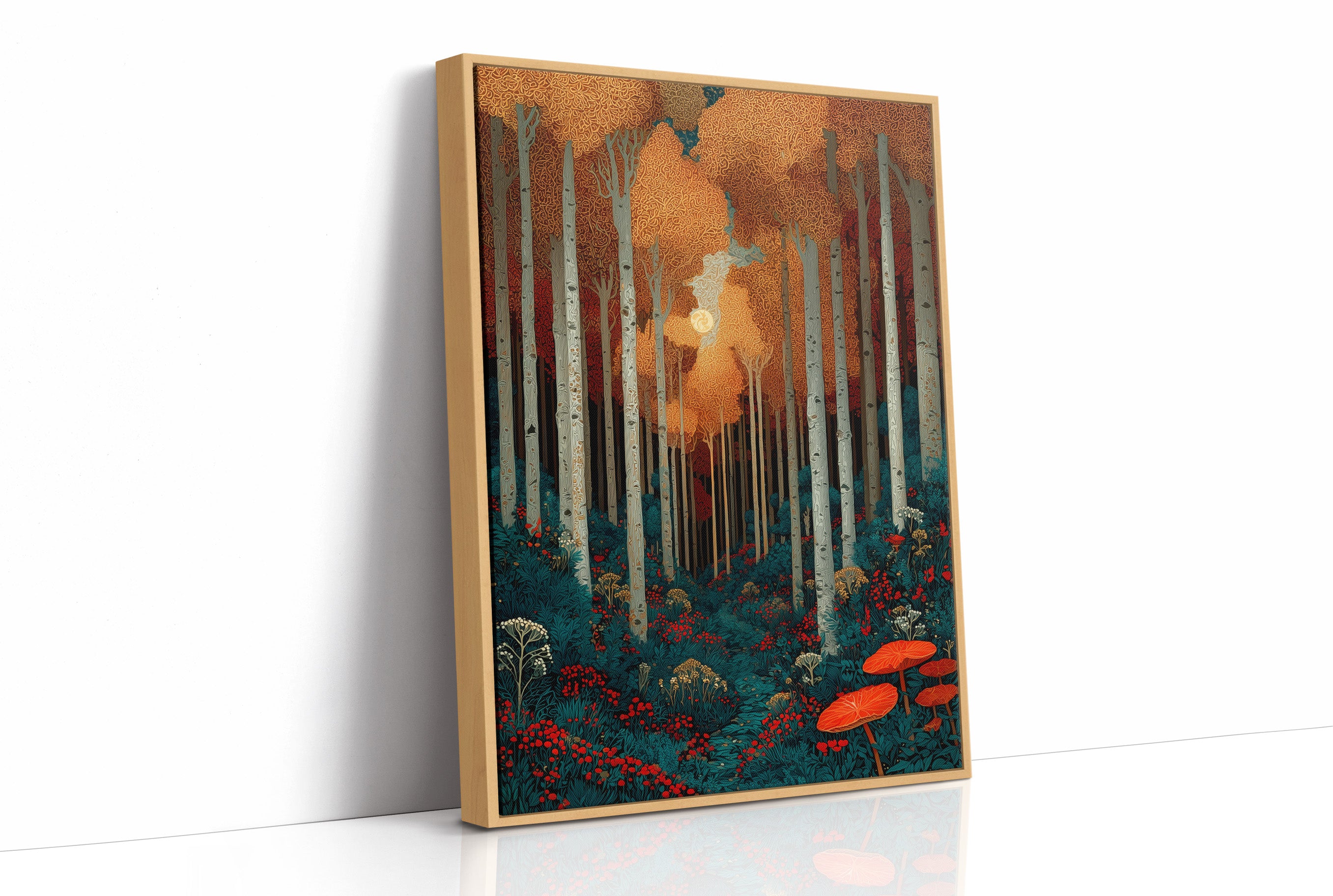 The Moon Waits at the End of the Wood