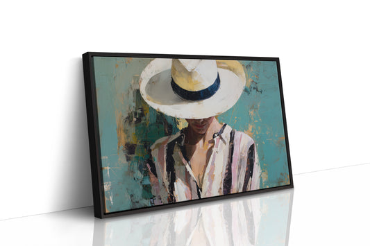 Sunlit Grace Behind Panama White