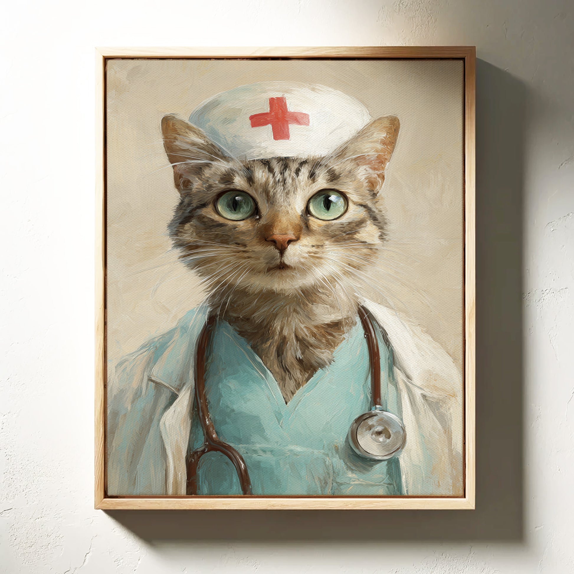 A Feline Healer's Gentle Touch