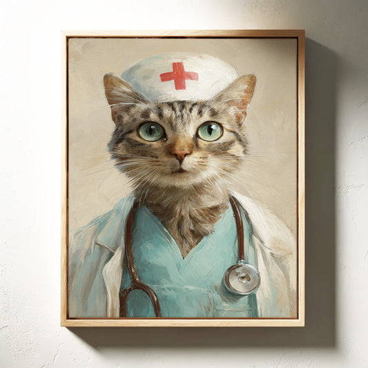 A Feline Healer's Gentle Touch