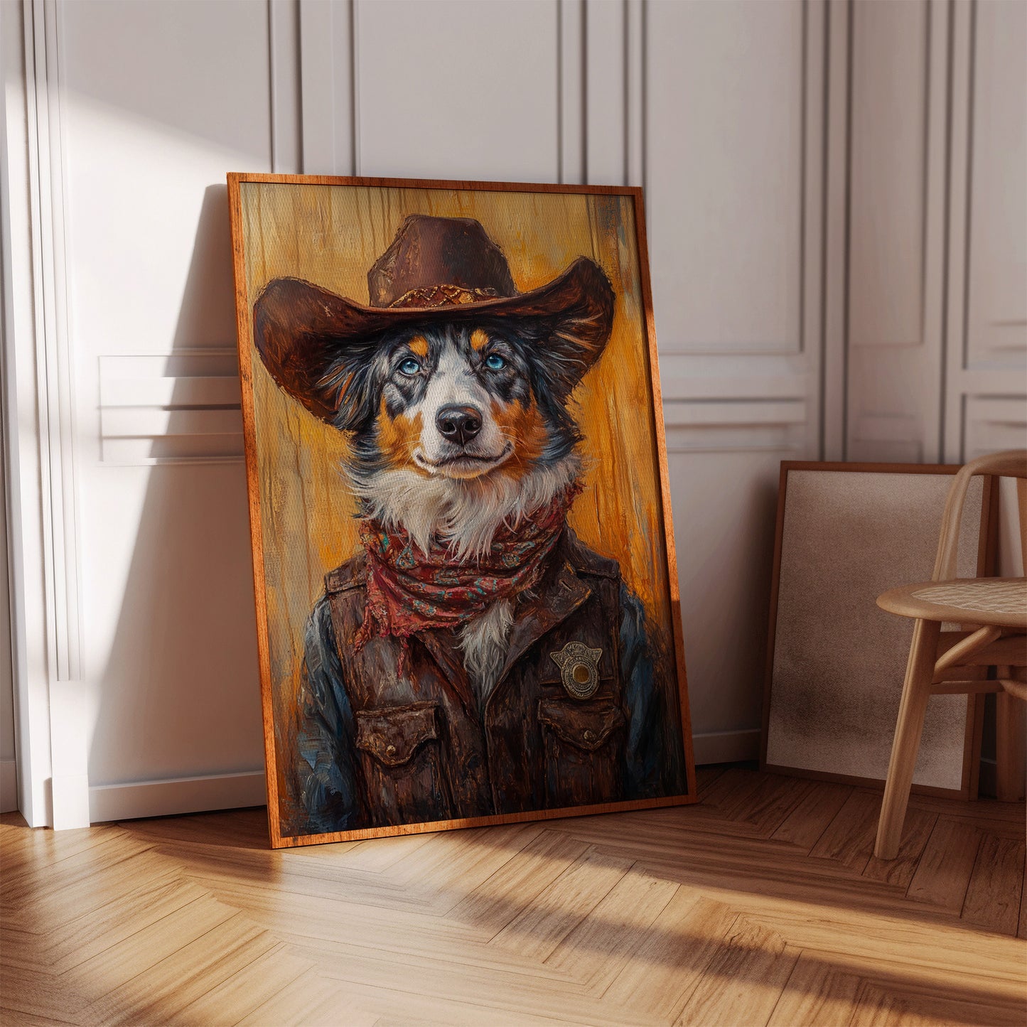 Australian Shepherd Cowboy Deputy