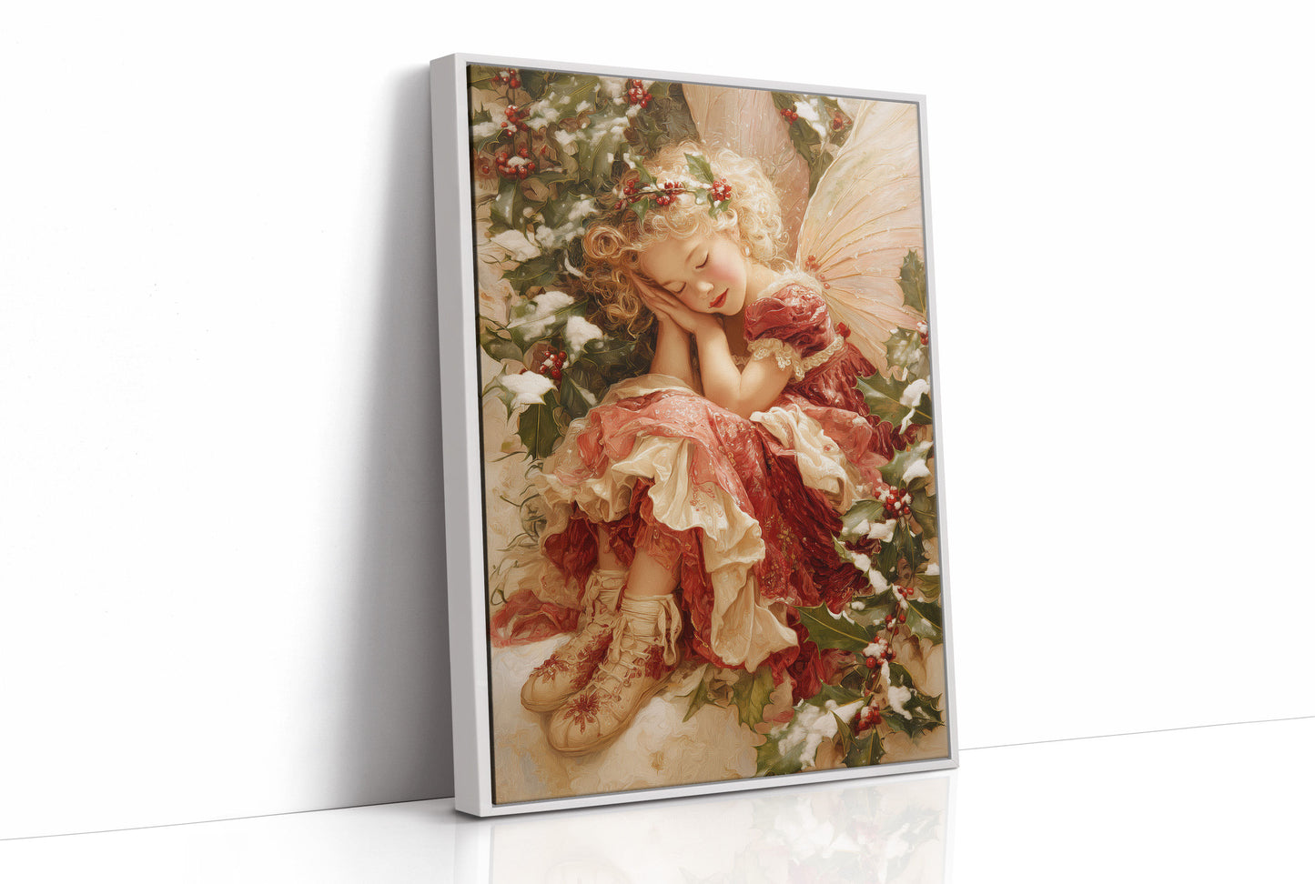 Holly Berries Crown Winter Dreams