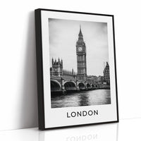 Big Ben Over The Thames