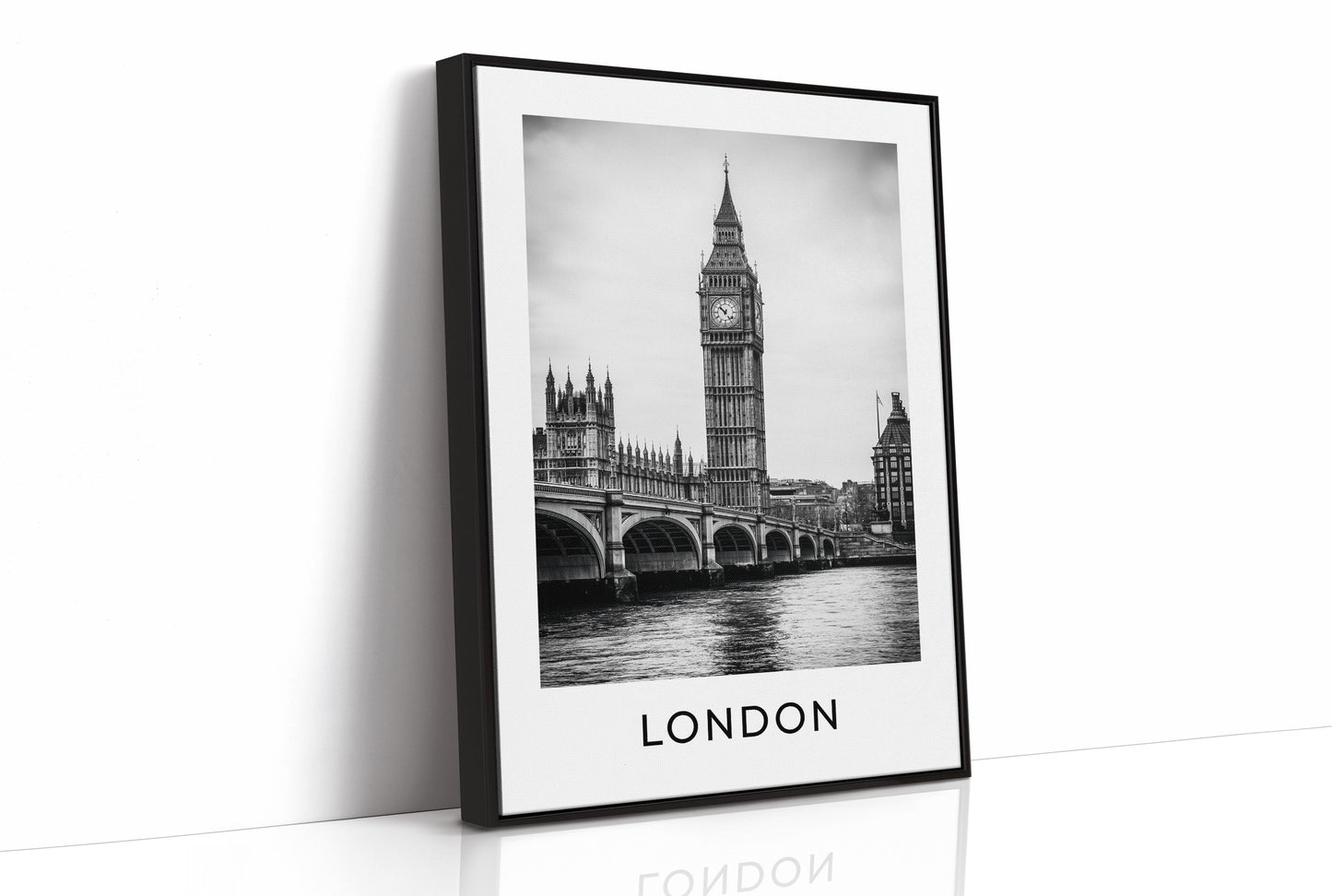 Big Ben Over The Thames