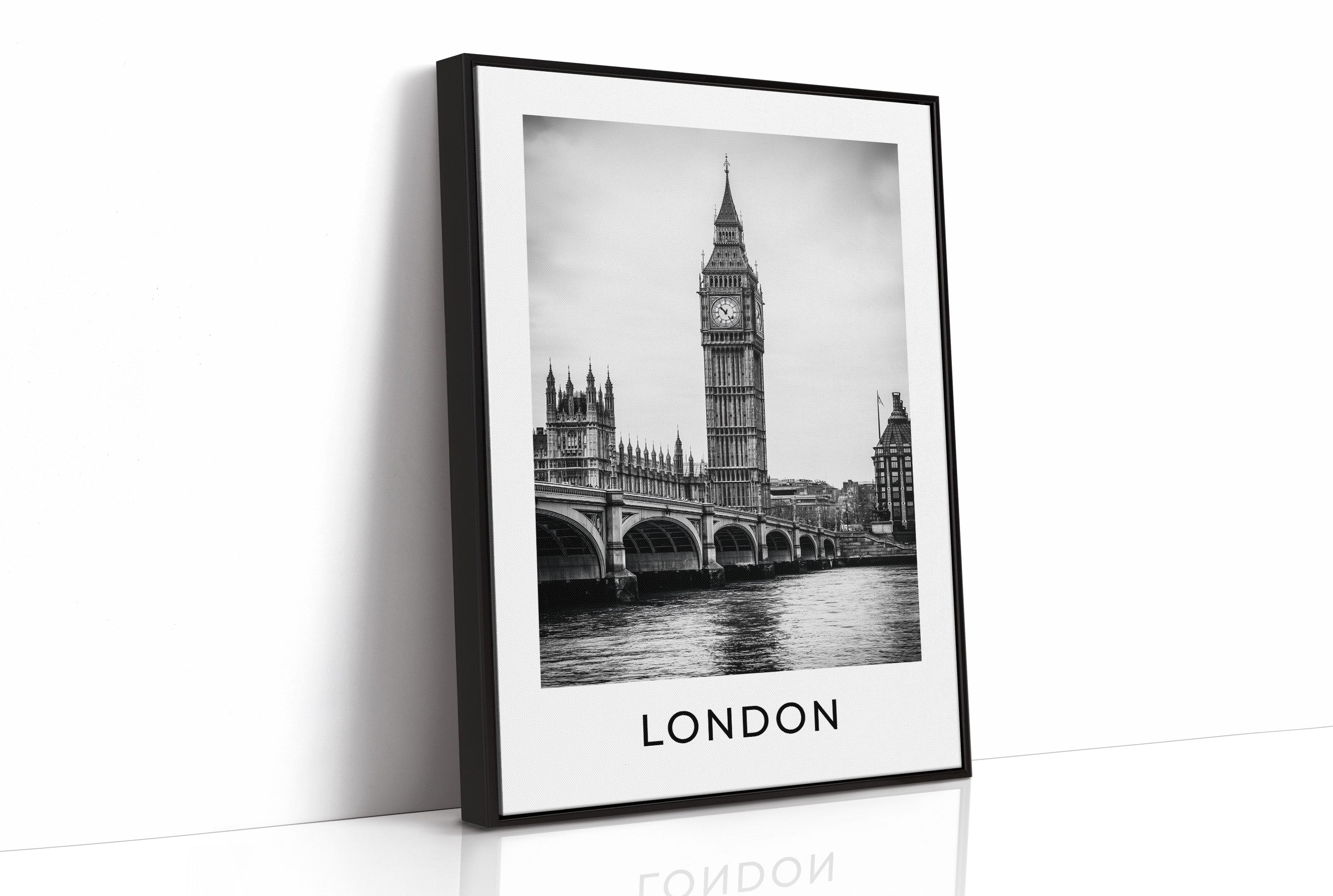 Big Ben Over The Thames