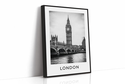 Big Ben Over The Thames