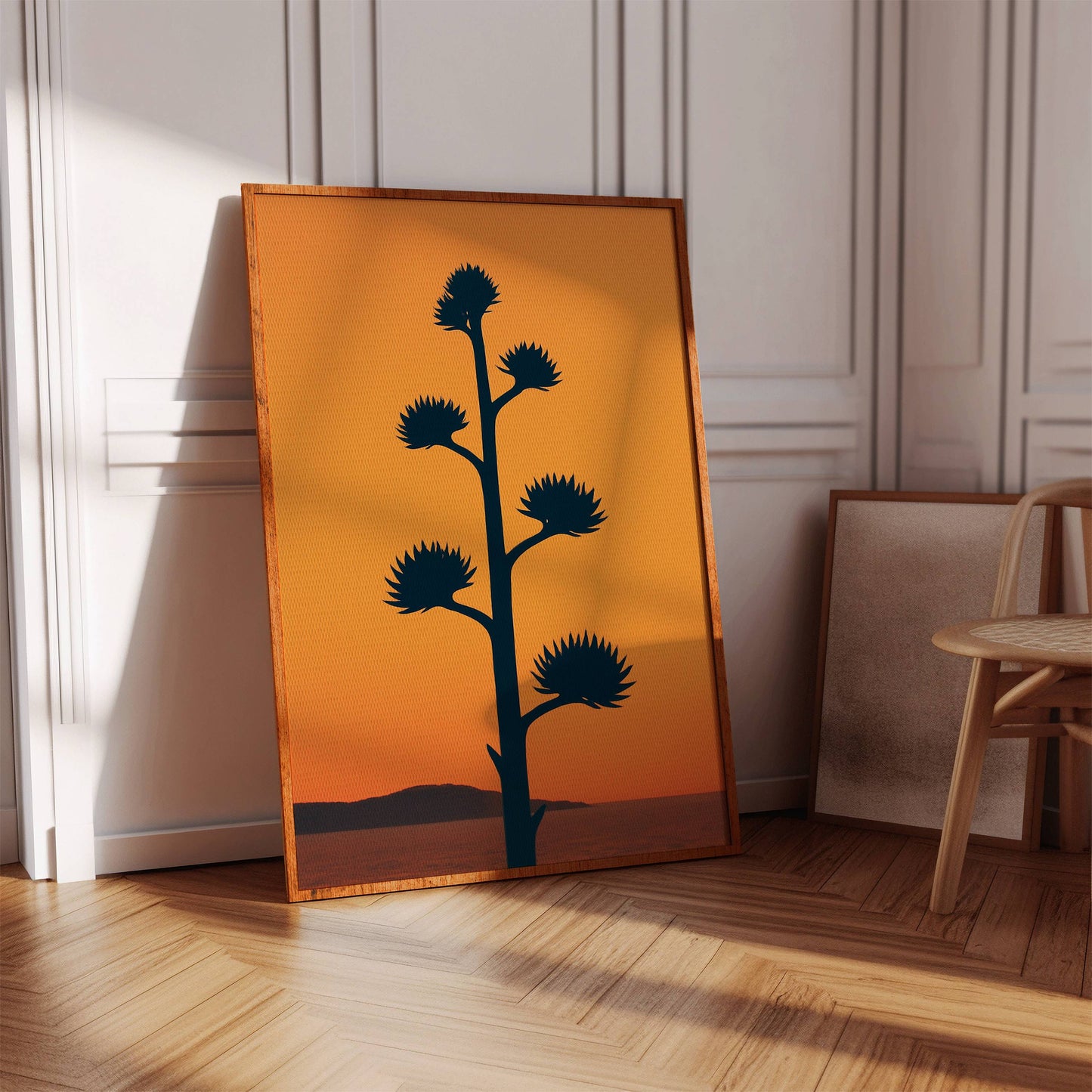 Desert Century Plant Meets Dusk