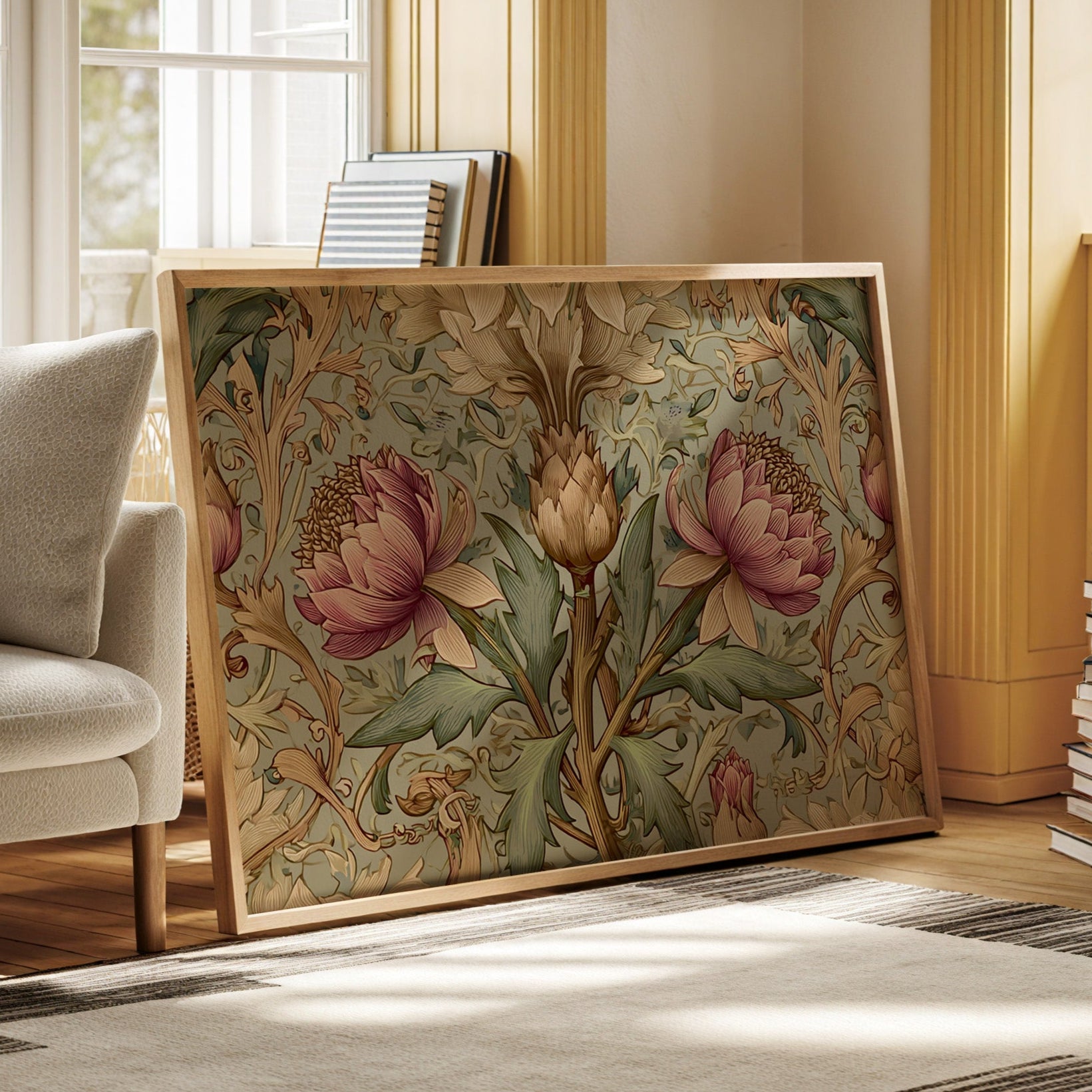 Victorian Blooms Dance Through Time
