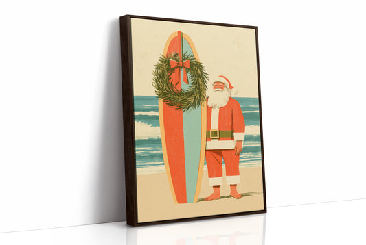 Beach Santa Skips the Sleigh