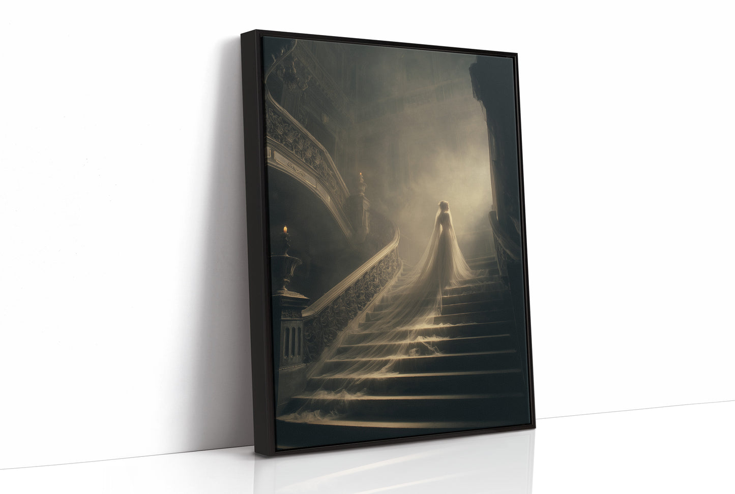Ascending Into Golden Mist
