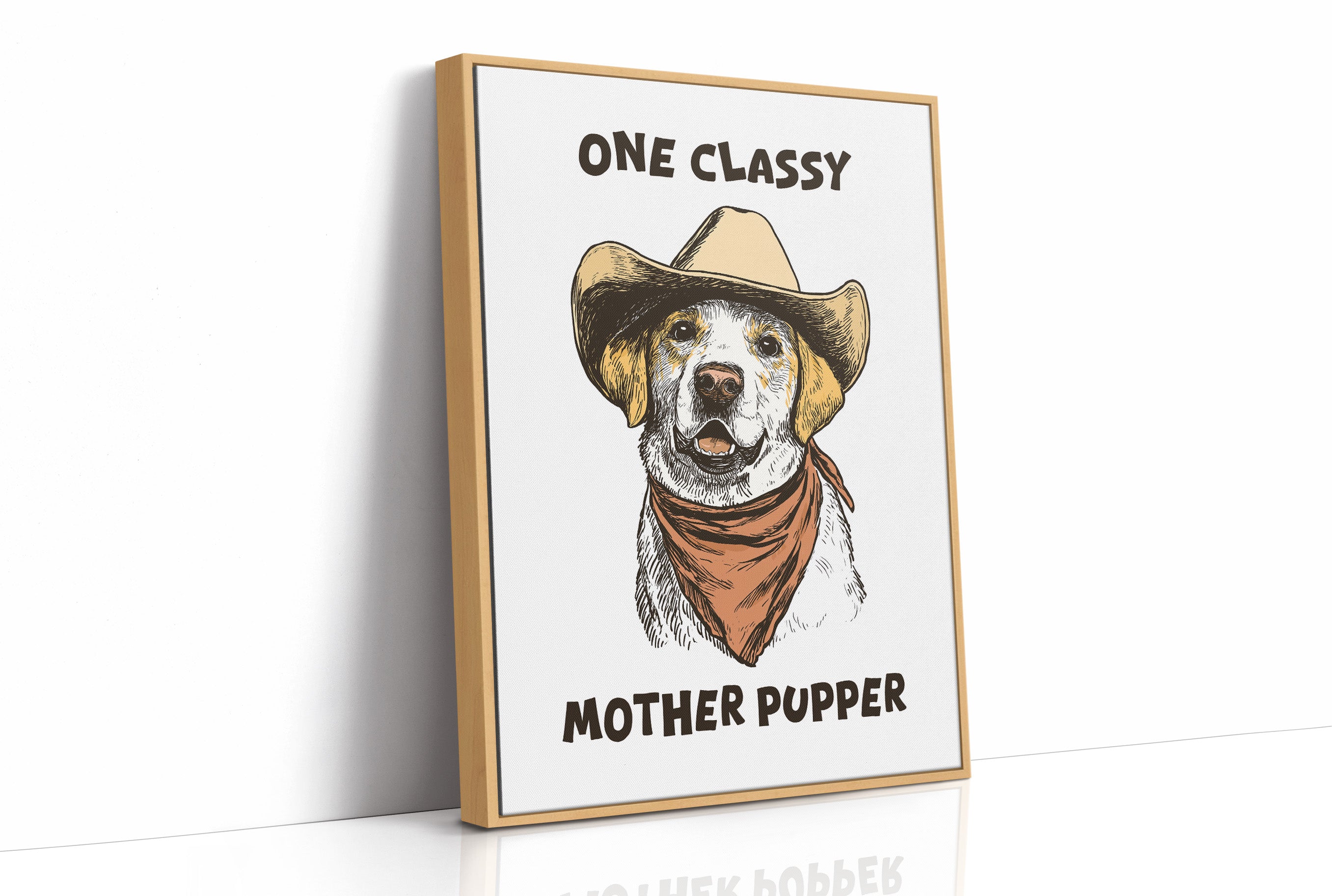 One Classy Mother Pupper Western