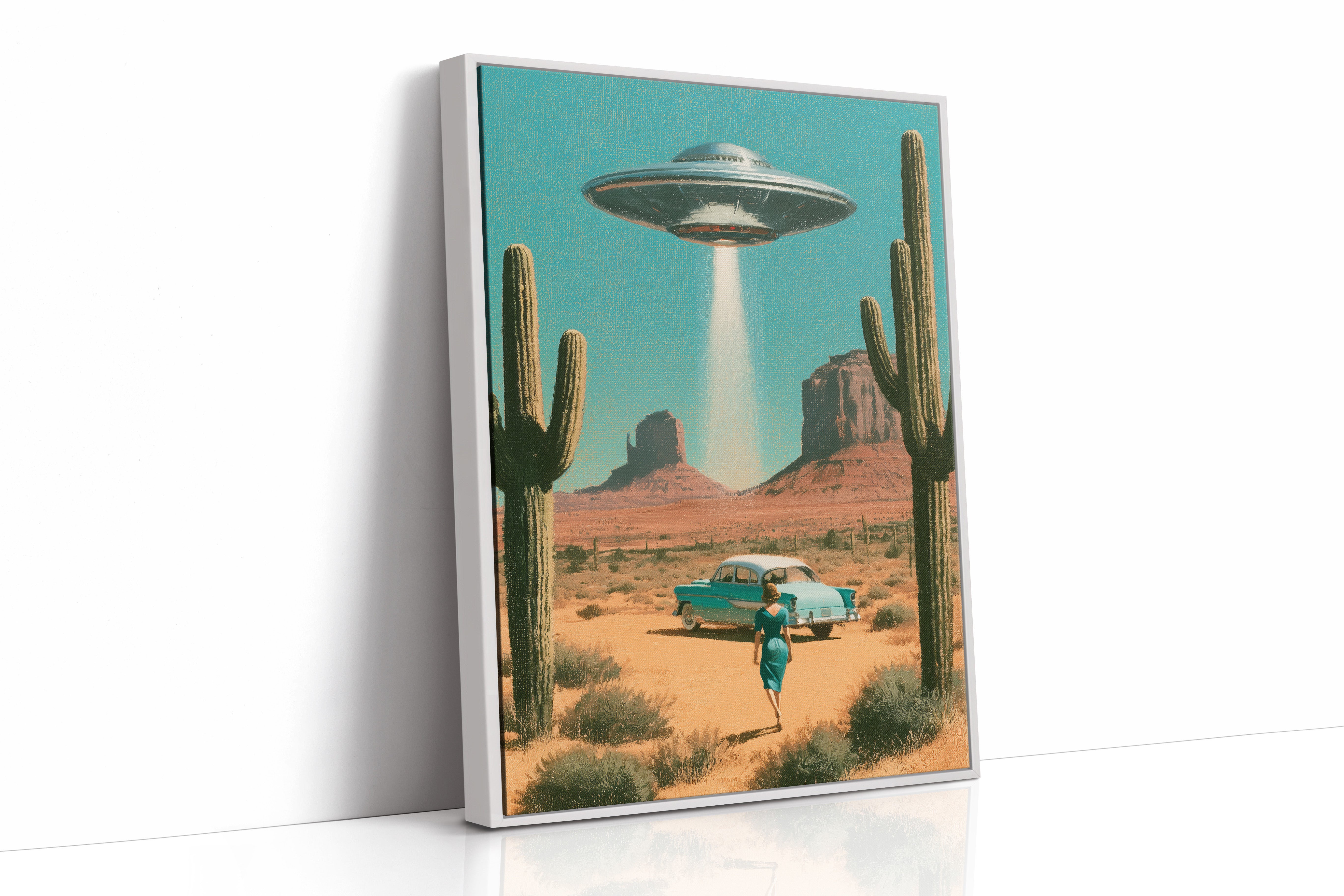 Desert Highway UFO Encounter