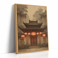 Lanterns at the Temple Gate