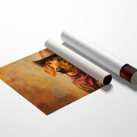 Dachshund Wears The Sunset Trail