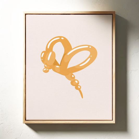 Honey Dragonfly Carries Summer Dreams