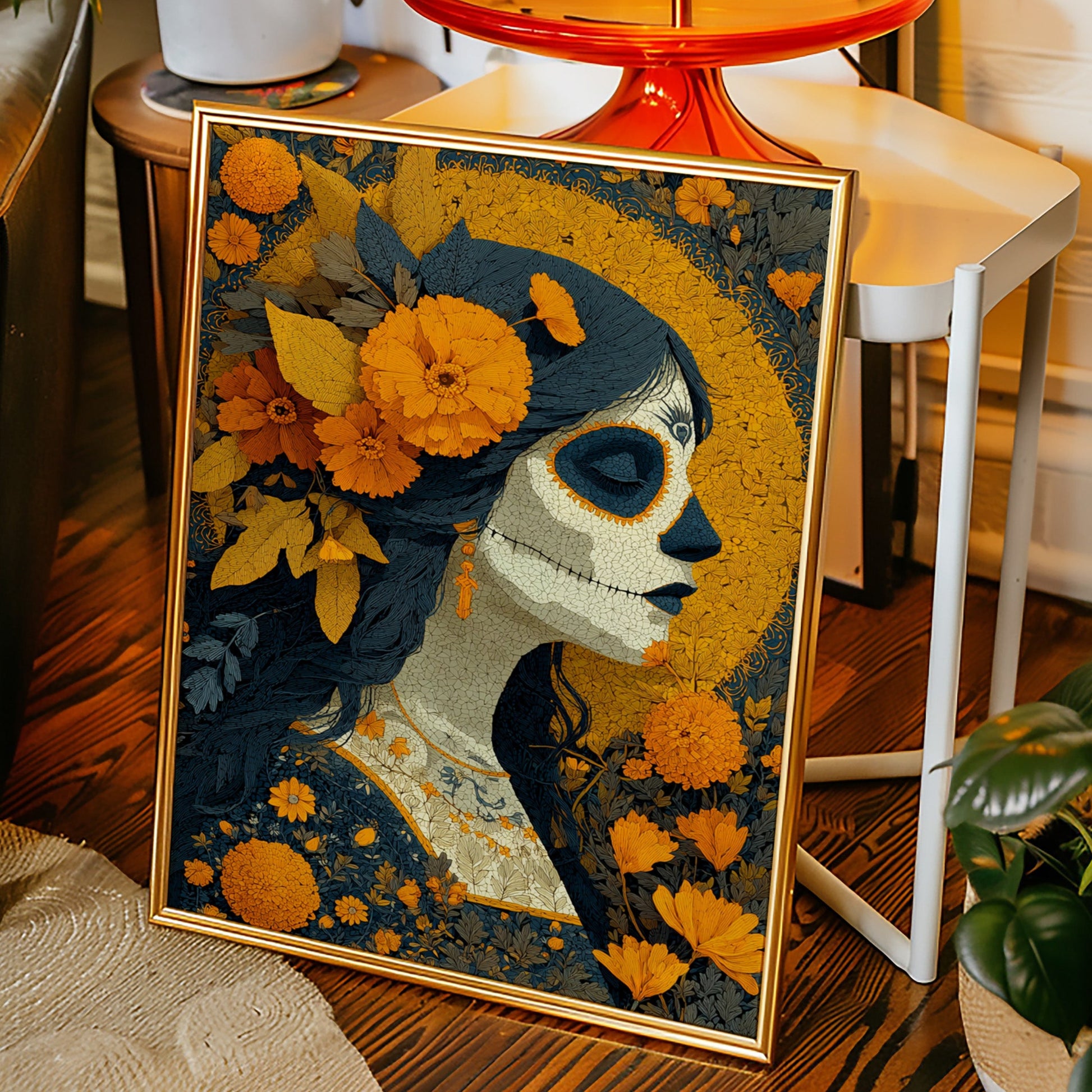 Beneath The Marigold Veil