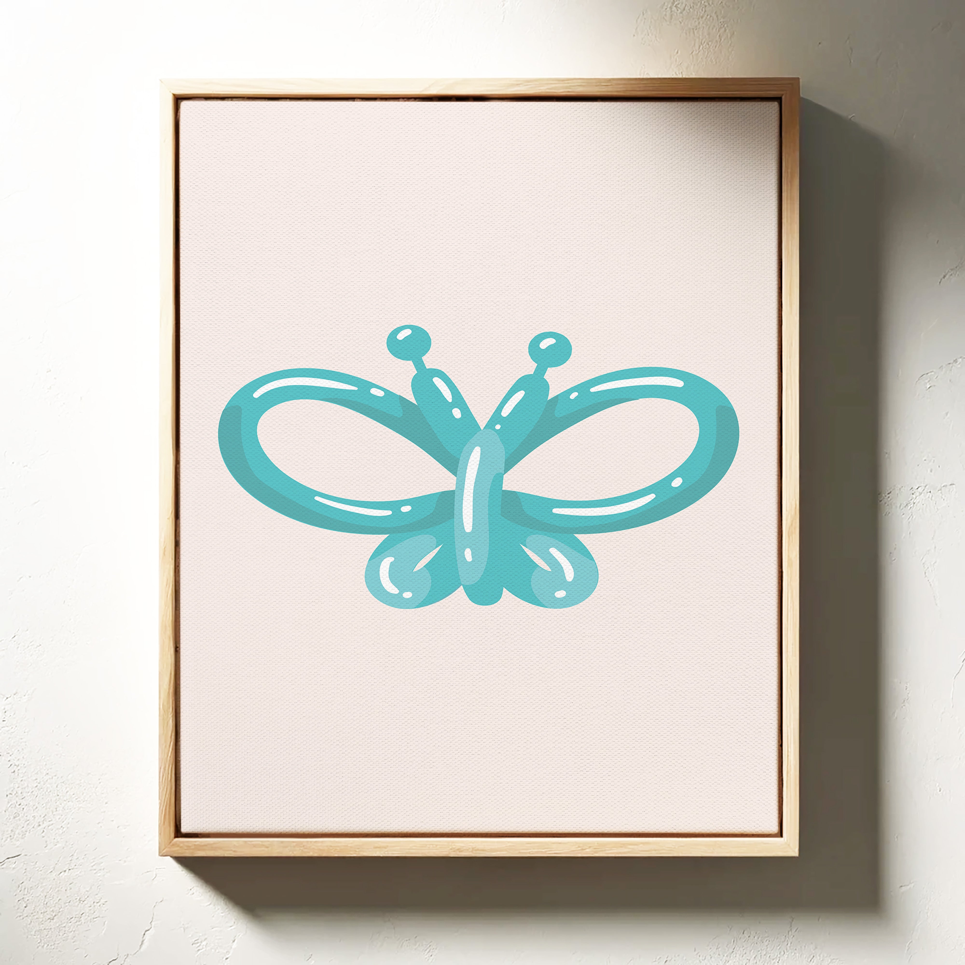 Turquoise Wings Paint Morning Fresh