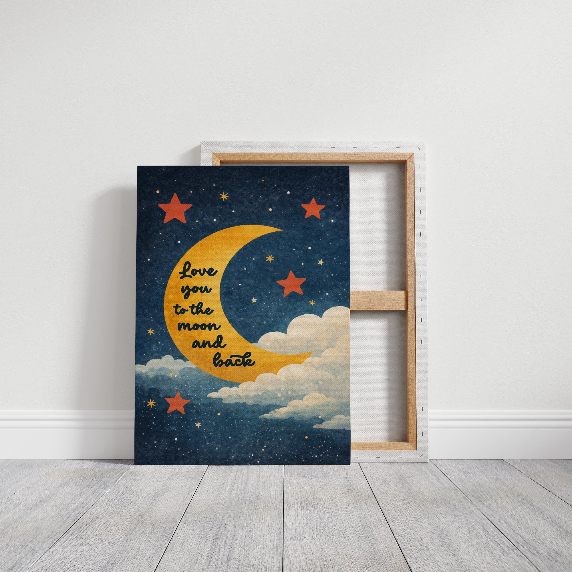 Celestial Promise in Midnight Blue