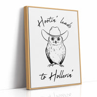 Hootin Leads to Hollerin