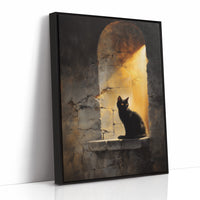 Ancient Light Finds Feline Guardian