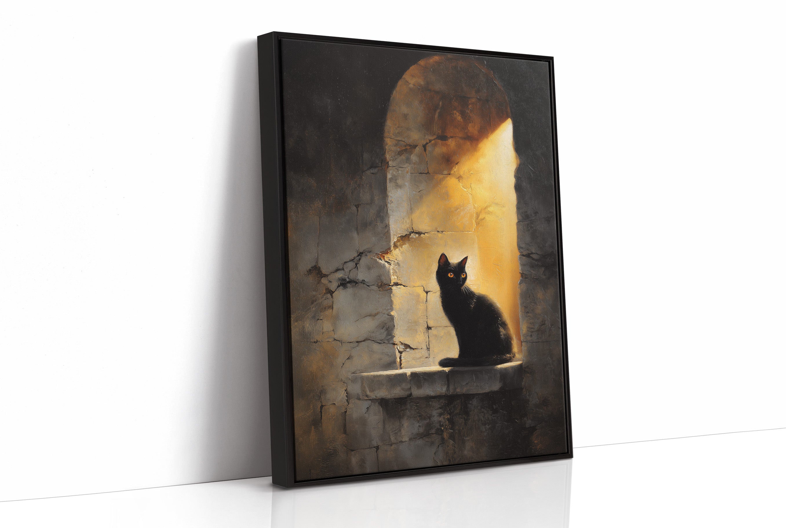 Ancient Light Finds Feline Guardian