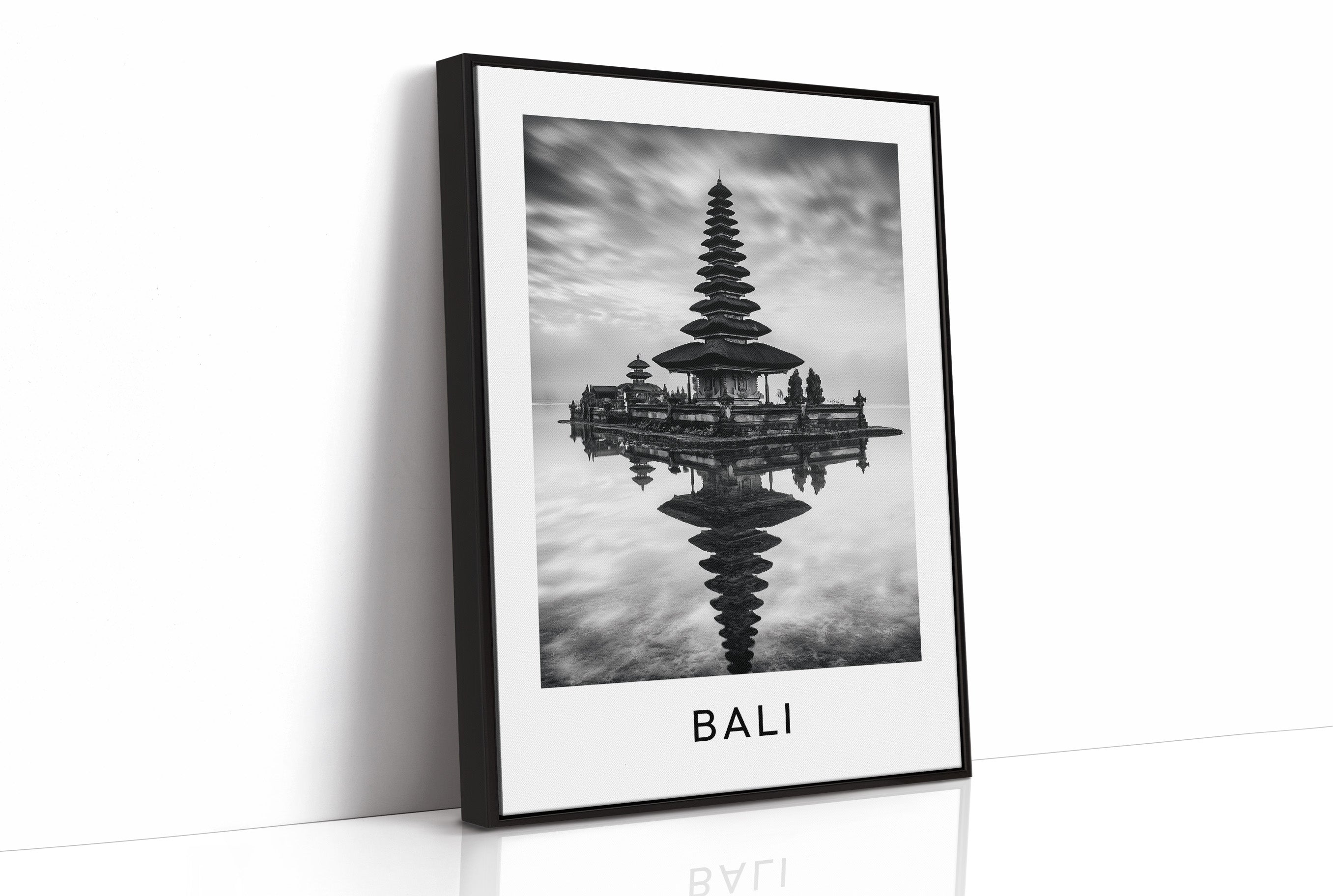 Lake Temple Reflection Study