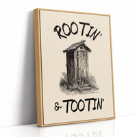 Rootin and Tootin Outhouse
