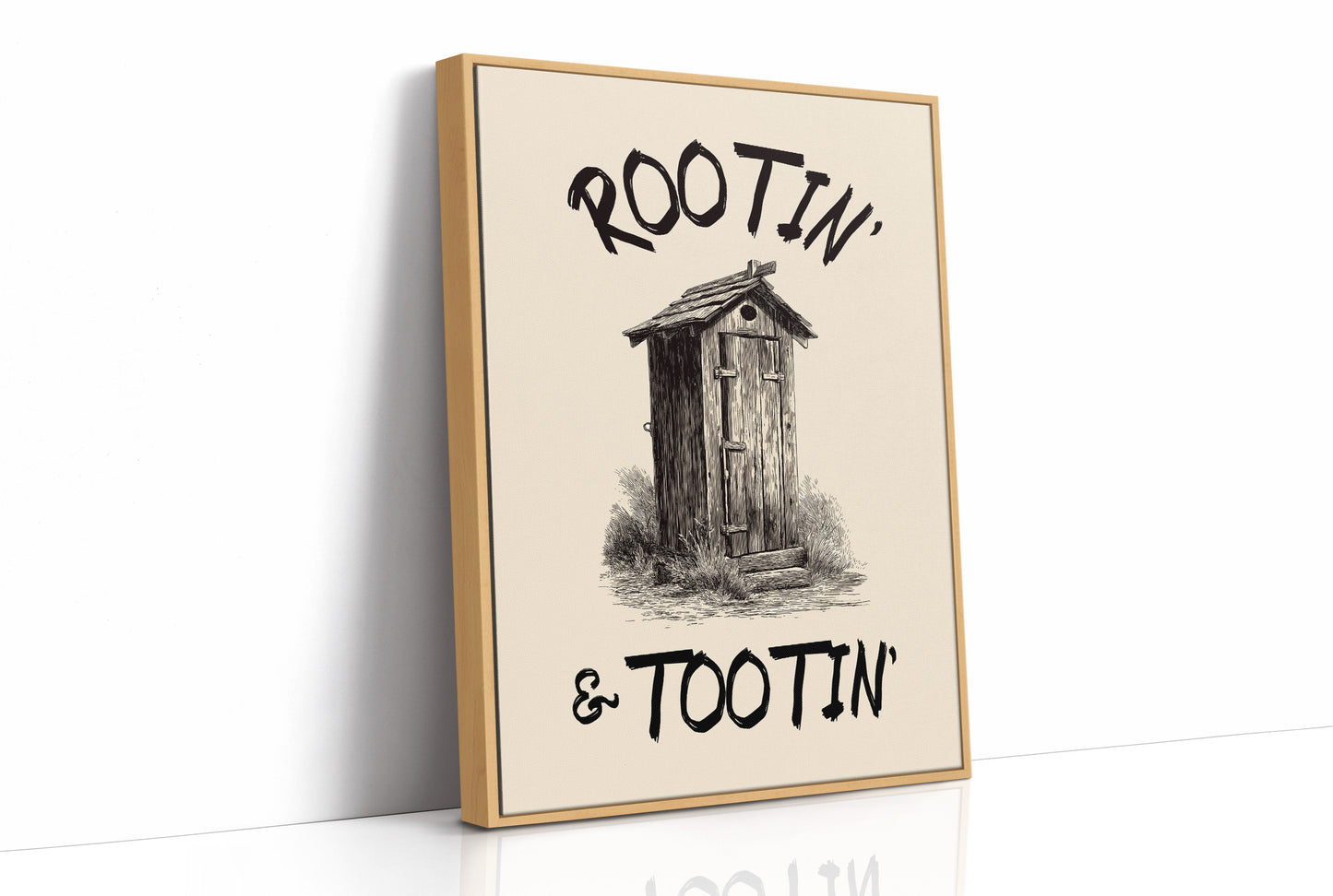 Rootin and Tootin Outhouse