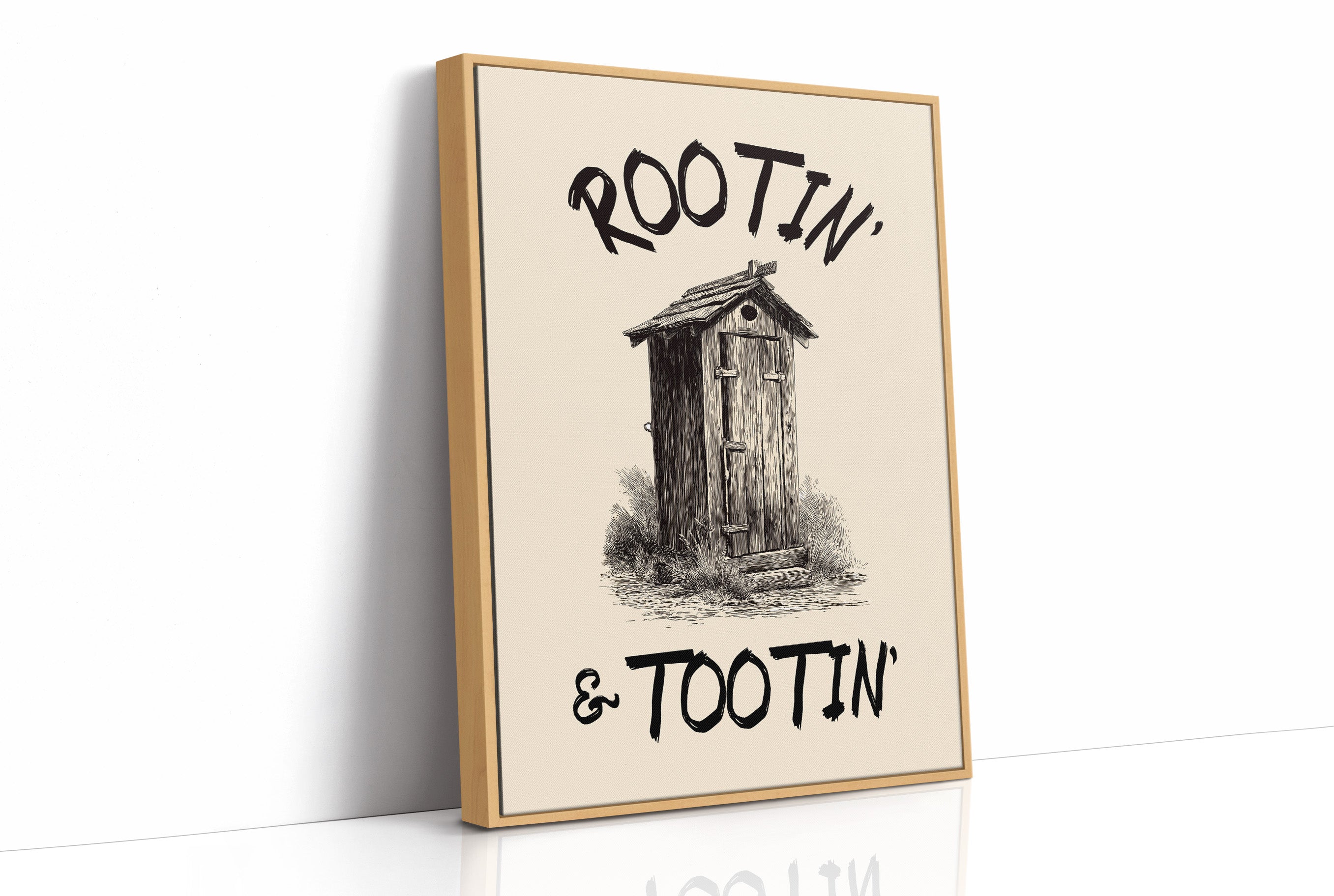 Rootin and Tootin Outhouse