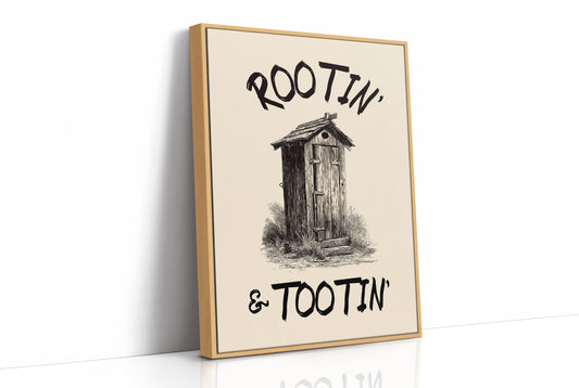 Rootin and Tootin Outhouse