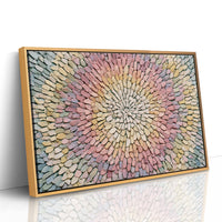 Pastel Bloom in Stone
