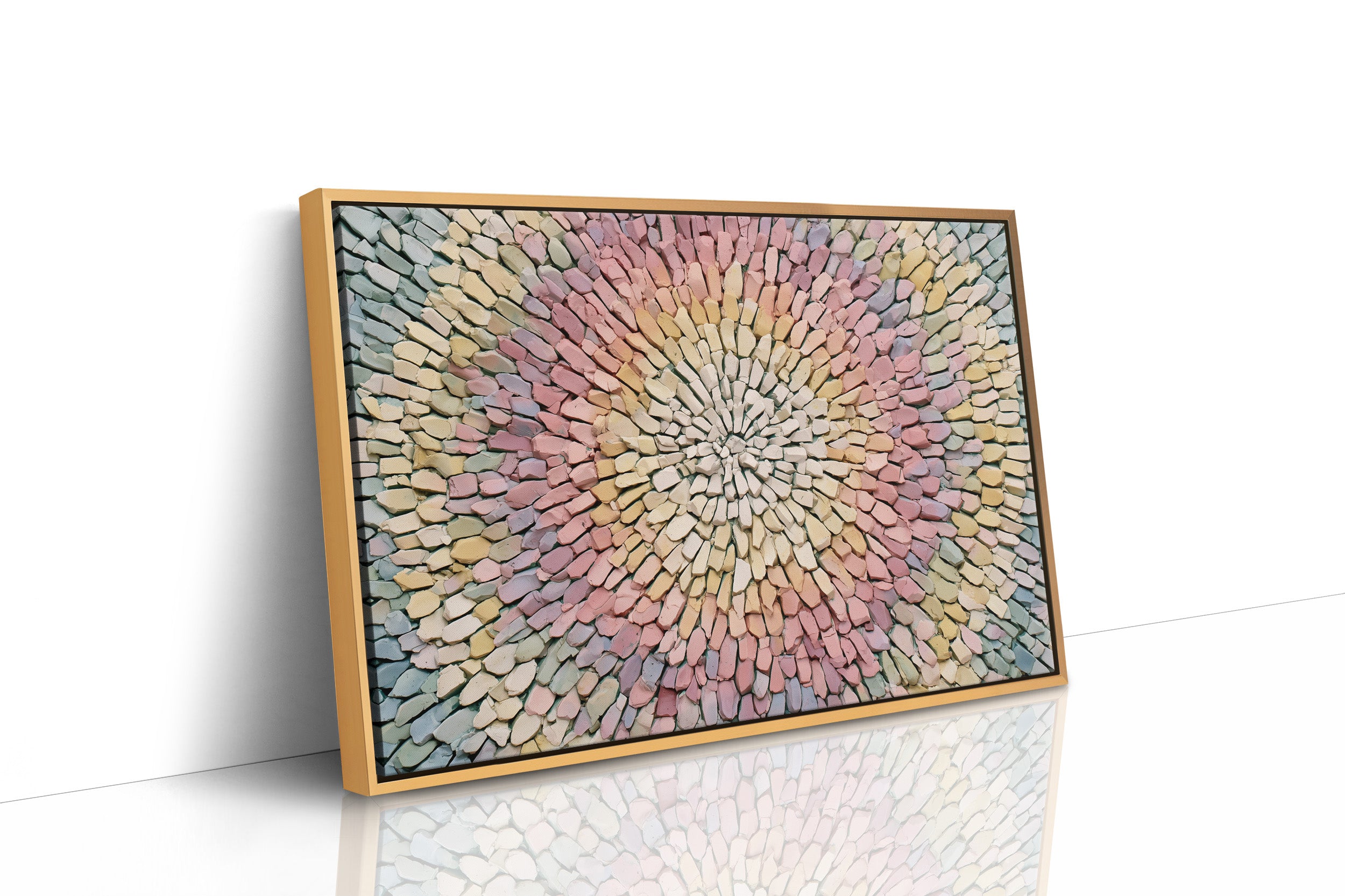 Pastel Bloom in Stone