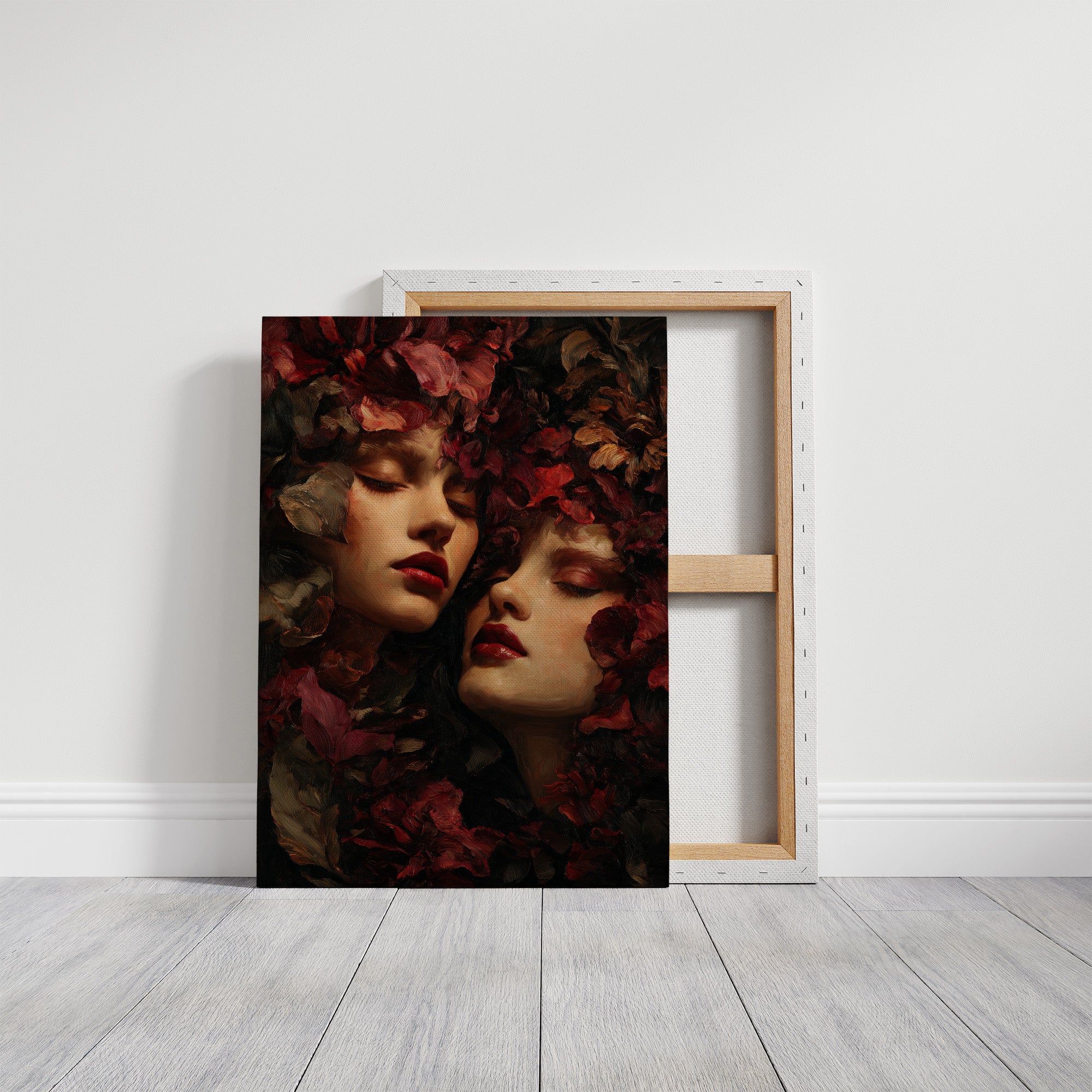 Crimson Petals Between Dreams