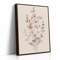 Wildflower Stems in Watercolor