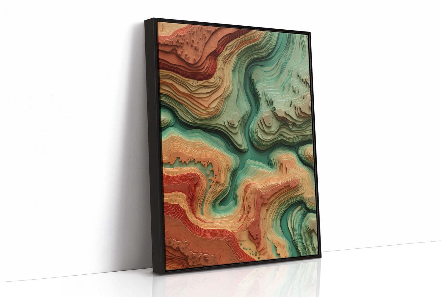 Rivers Carved Through Copper Canyons