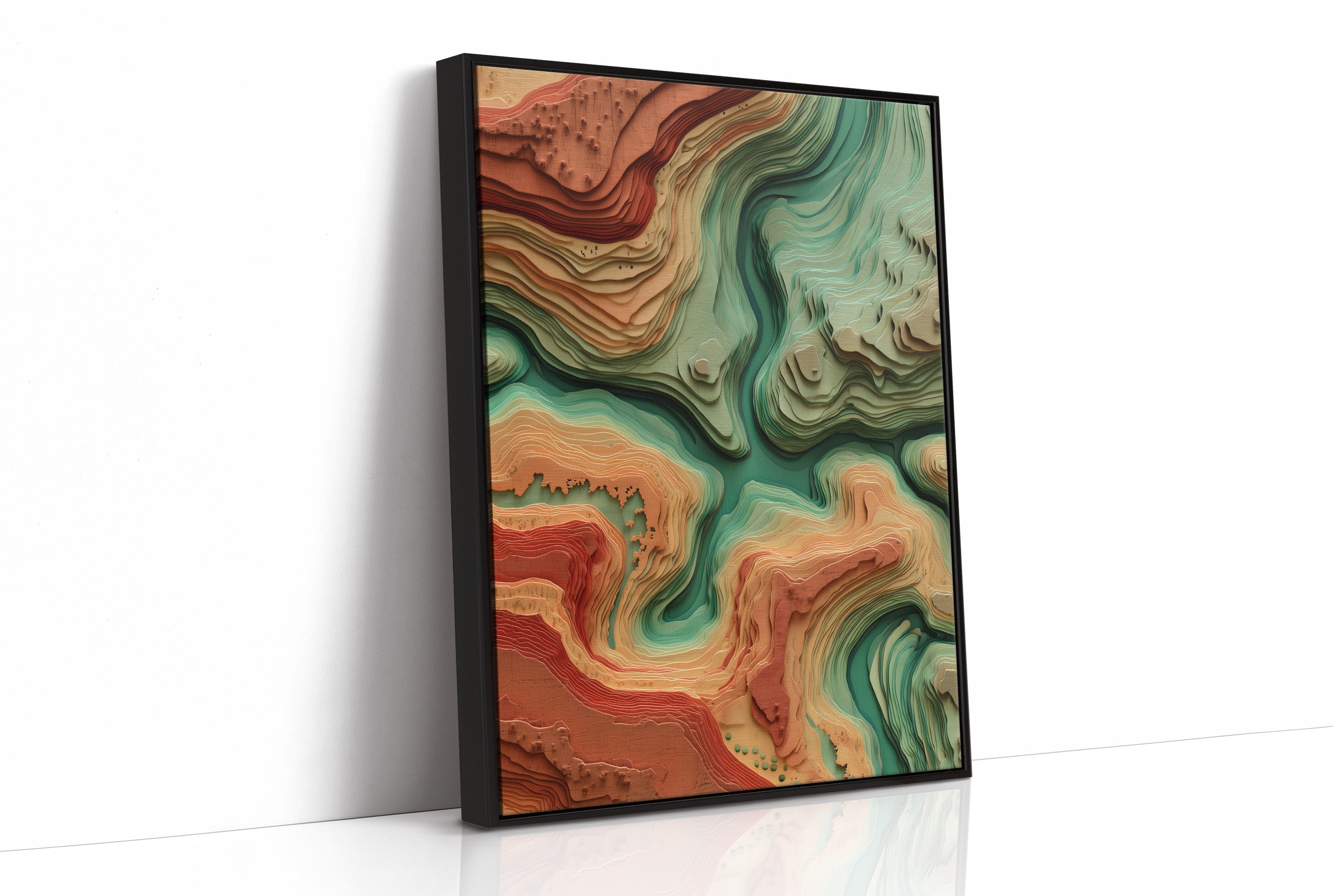 Rivers Carved Through Copper Canyons