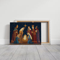 Starlit Kings Follow Golden Light