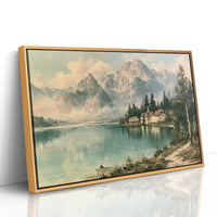 Chapel Village by the Alpine Lake