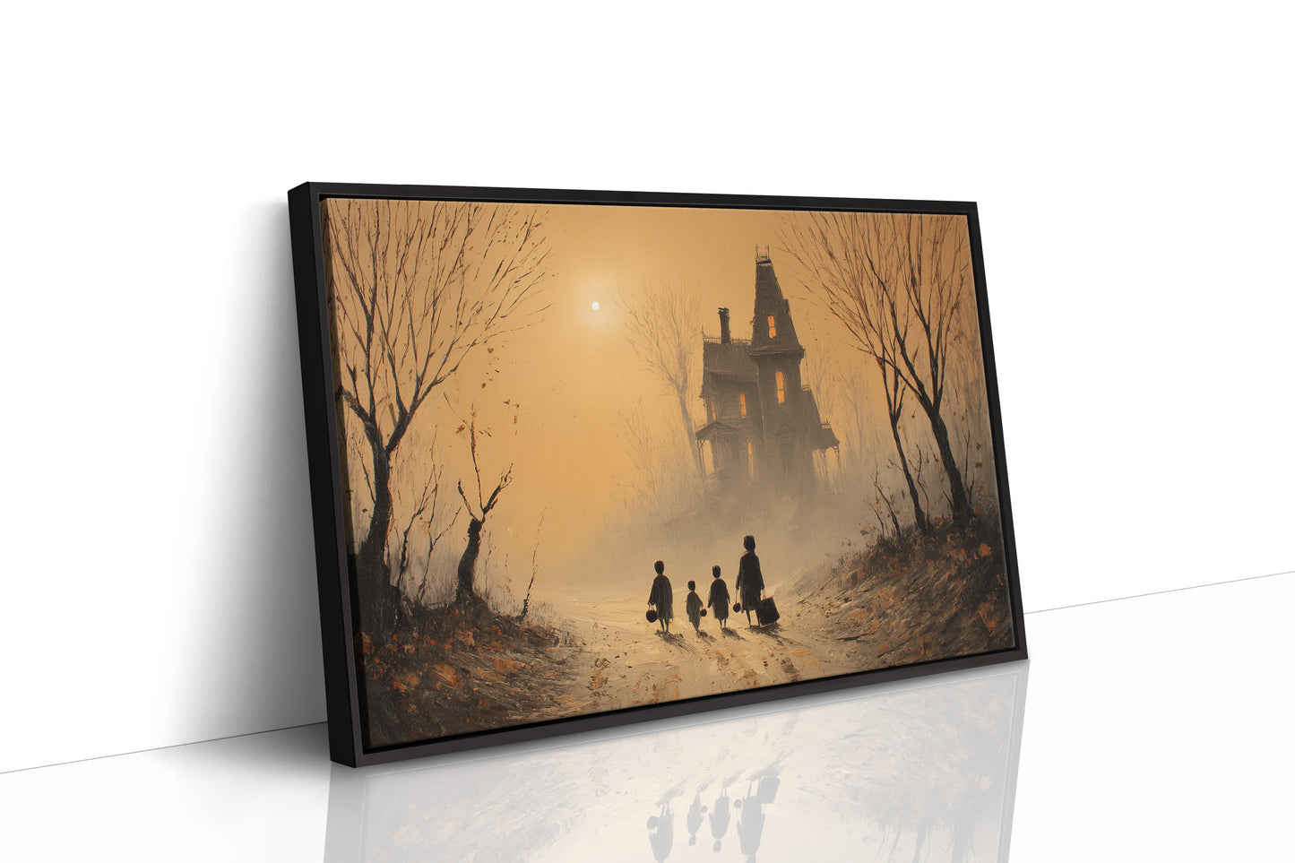 Autumn Path To Mysterious Manor