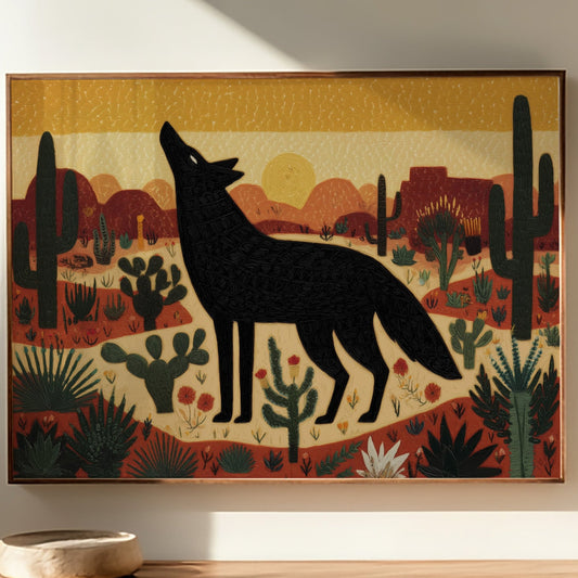 Coyote Songs Paint Desert Gold