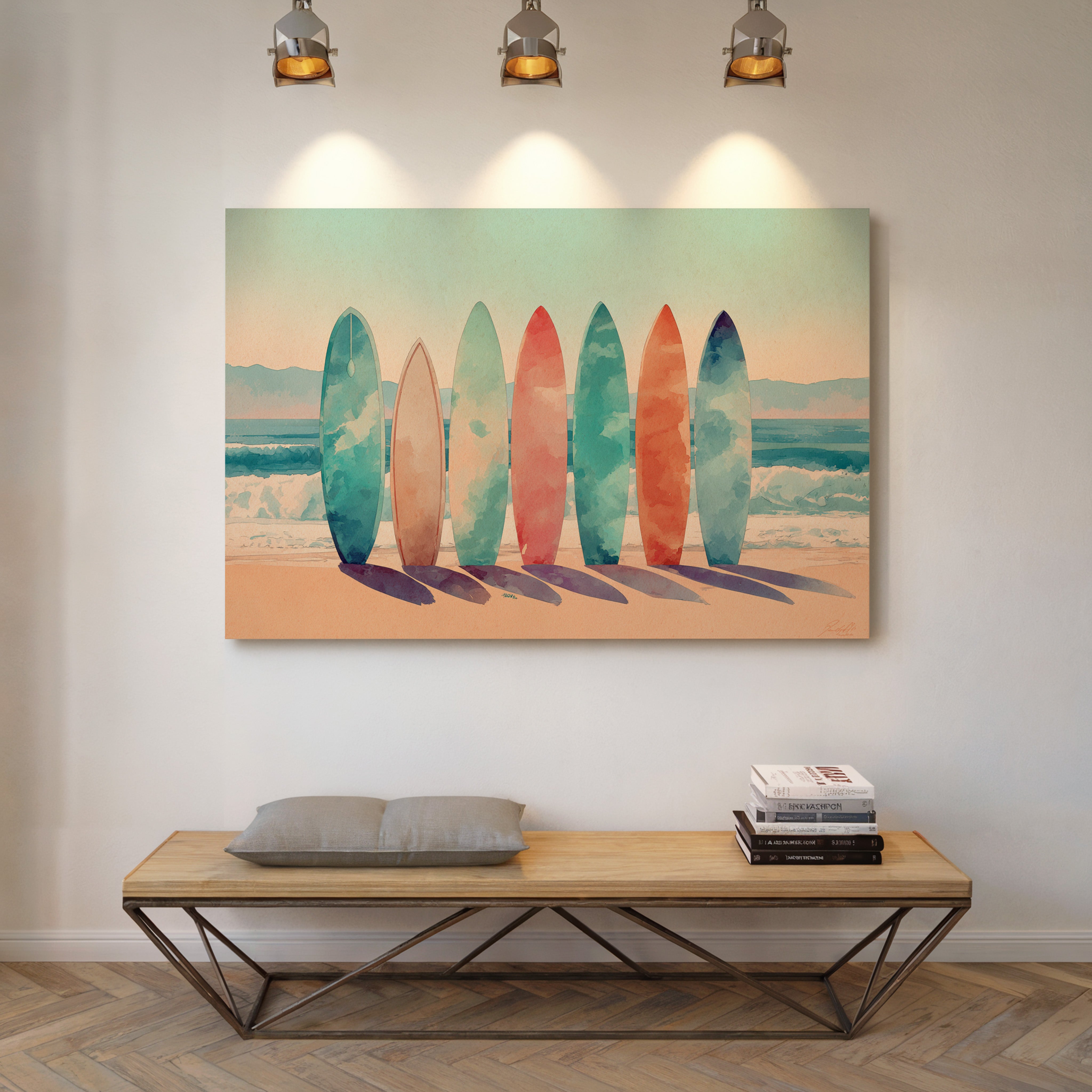 Surfboards Paint Their Summer Stories