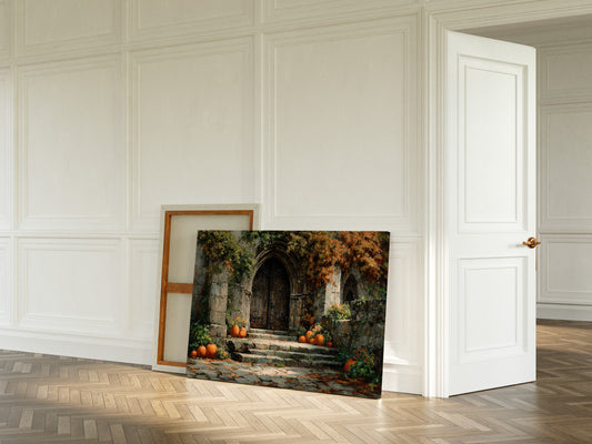 Autumn's Embrace at the Threshold
