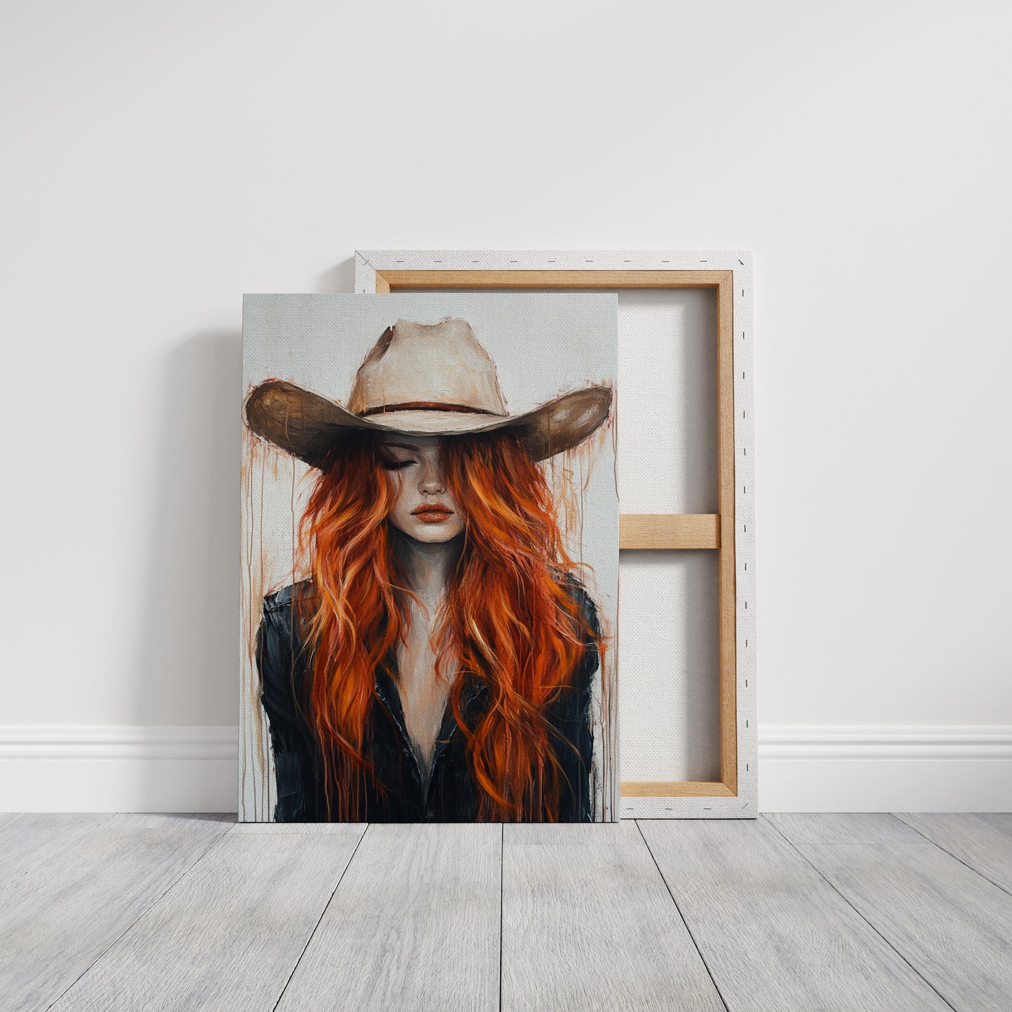Cowgirl Ember – Rustic Elegance in Red
