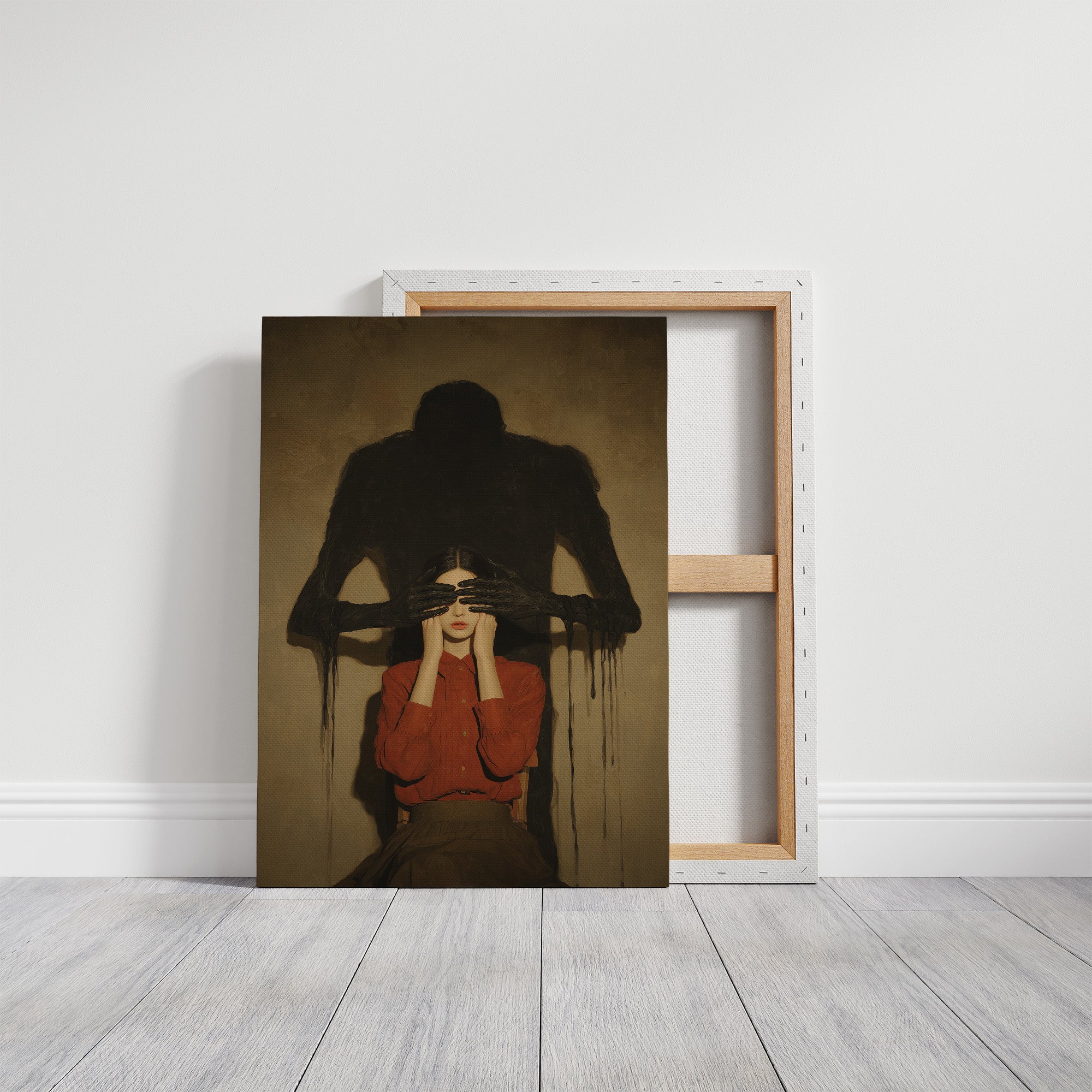 Darkness Looms Behind Crimson