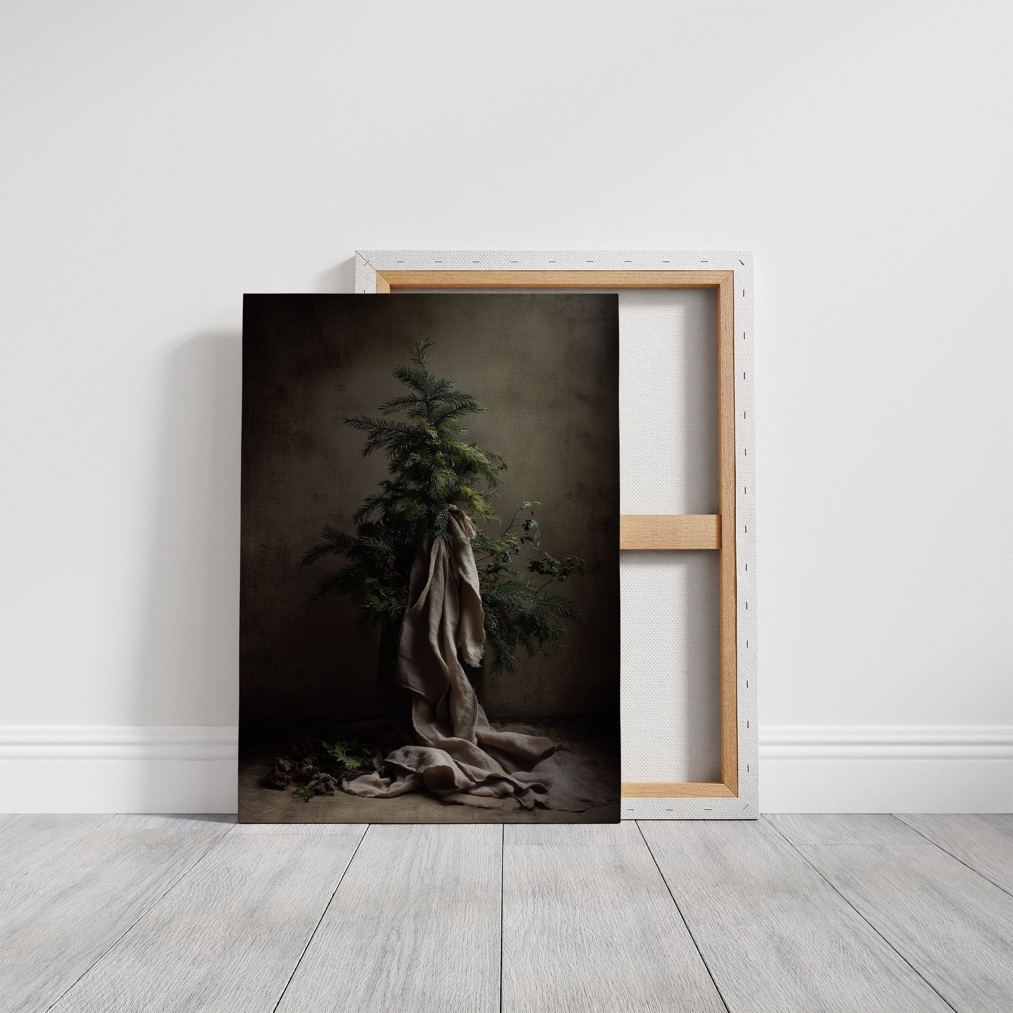 Evergreen Solitude: Nature's Quiet Elegance